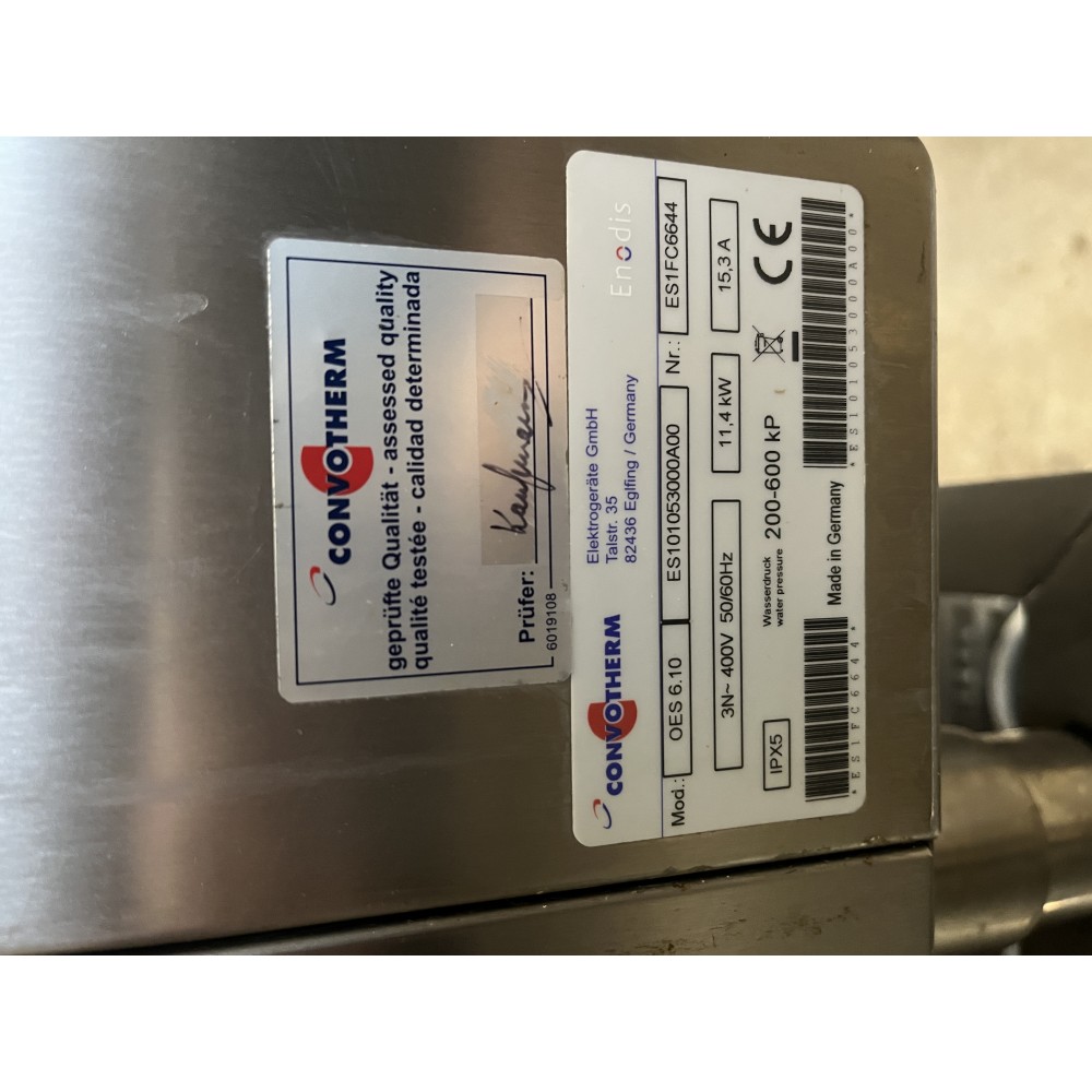 Convotherm 6xGN1/1 kapacitású kombisütő