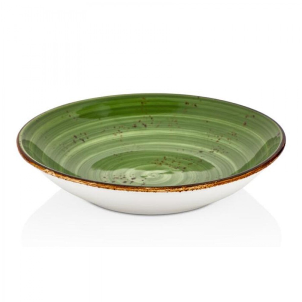 Green Harmony mélytányér 21 cm