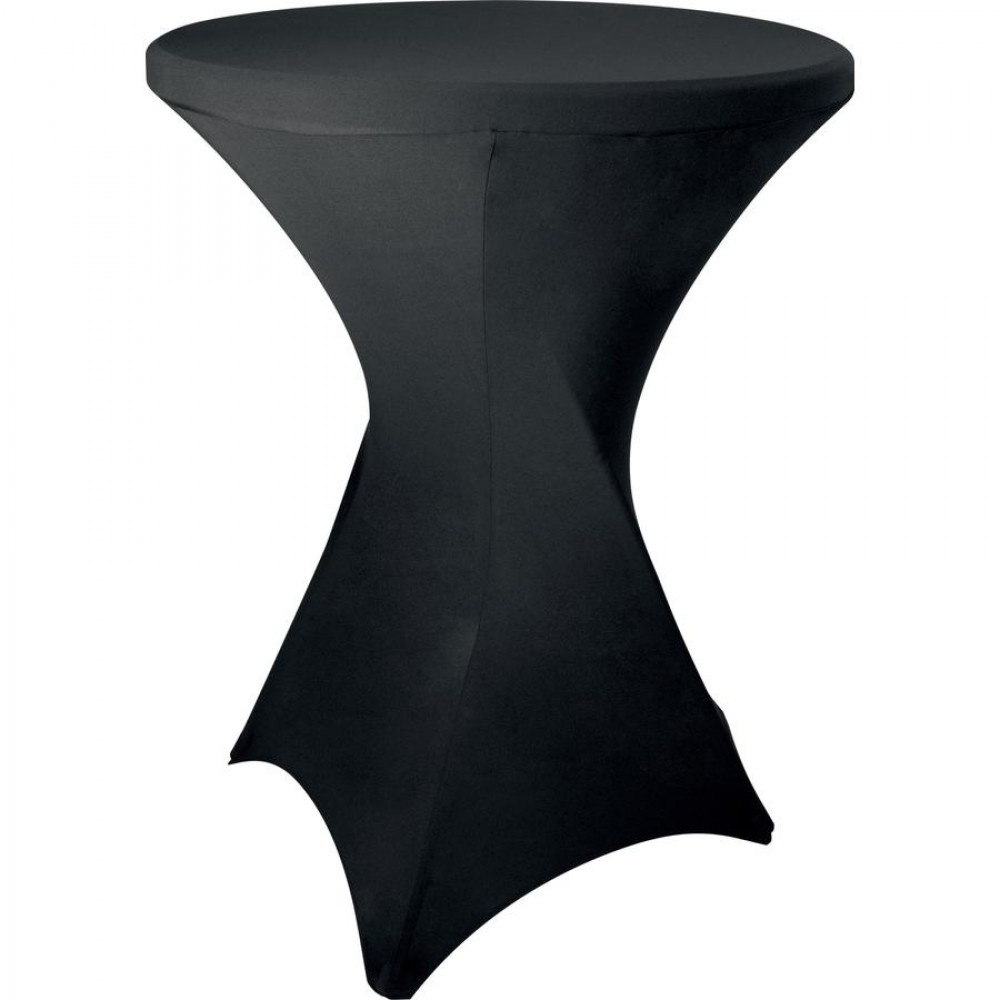 Party koktélasztalra fekete huzat