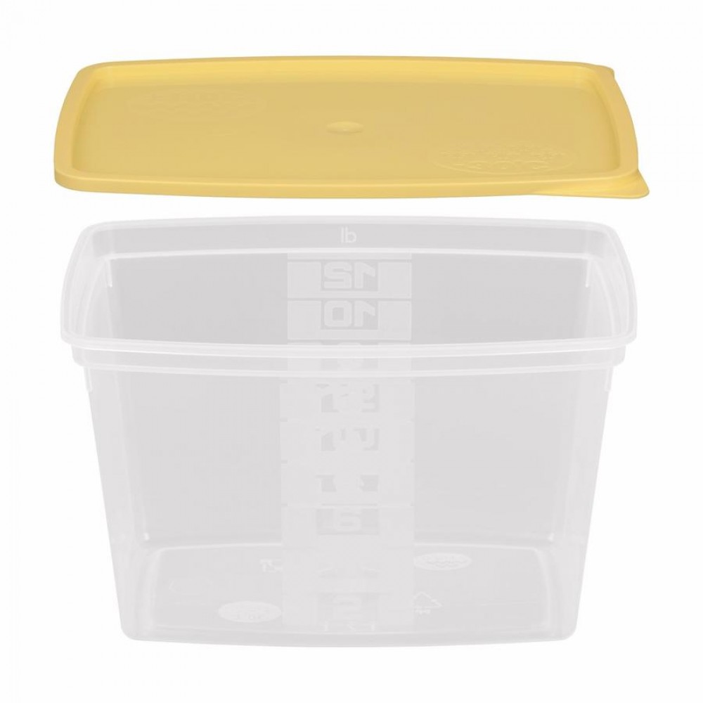 Többször használható ételhordó 1,2 liter mikrózható/fagyasztható, színes fedővel