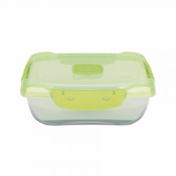 Ételhordó 1,0 literes csatos/szelepes (mikró-fagyasztós edény)