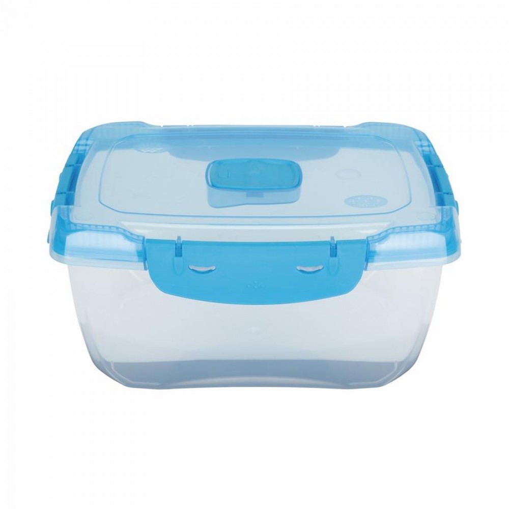 Ételhordó 1,4 literes csatos/szelepes (mikró-fagyasztós edény)