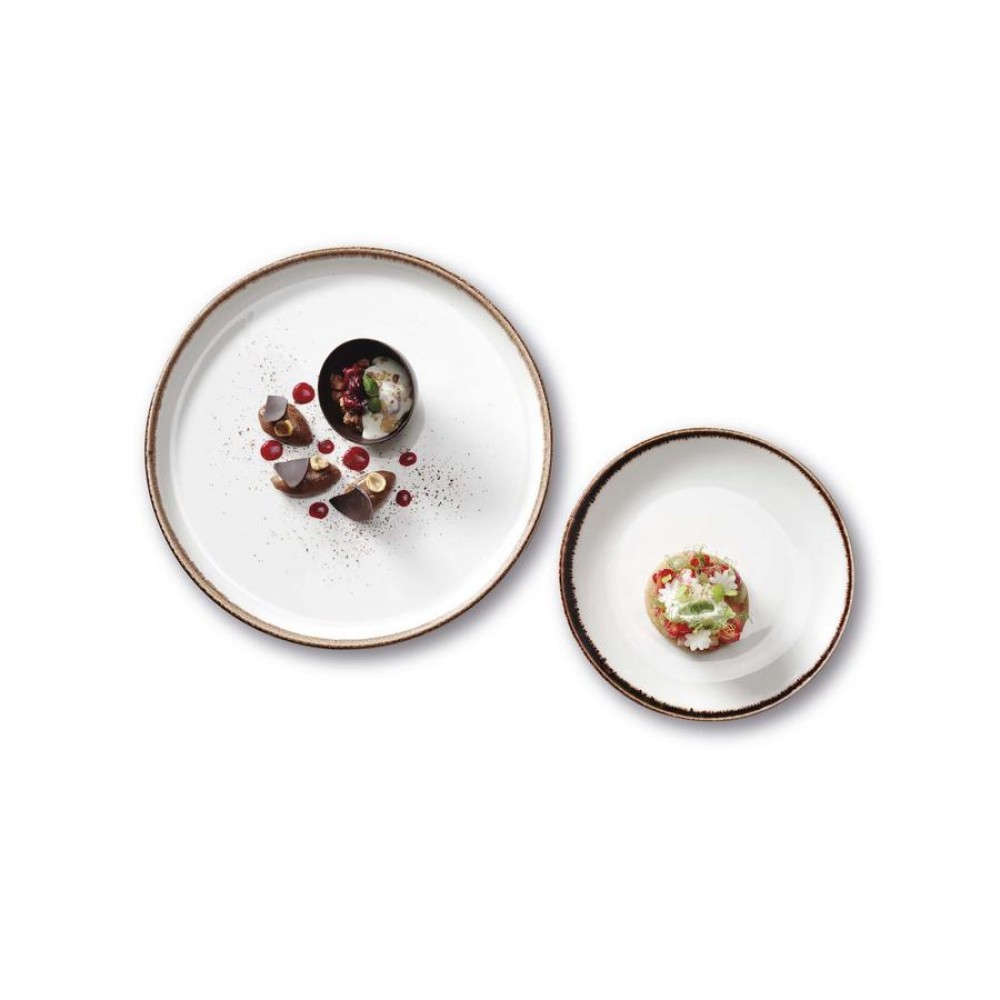 Vanilla lapostányér 24 cm