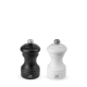 Peugeot Bistro szett, só- és borsőrlő, fekete-fehér, 10 cm