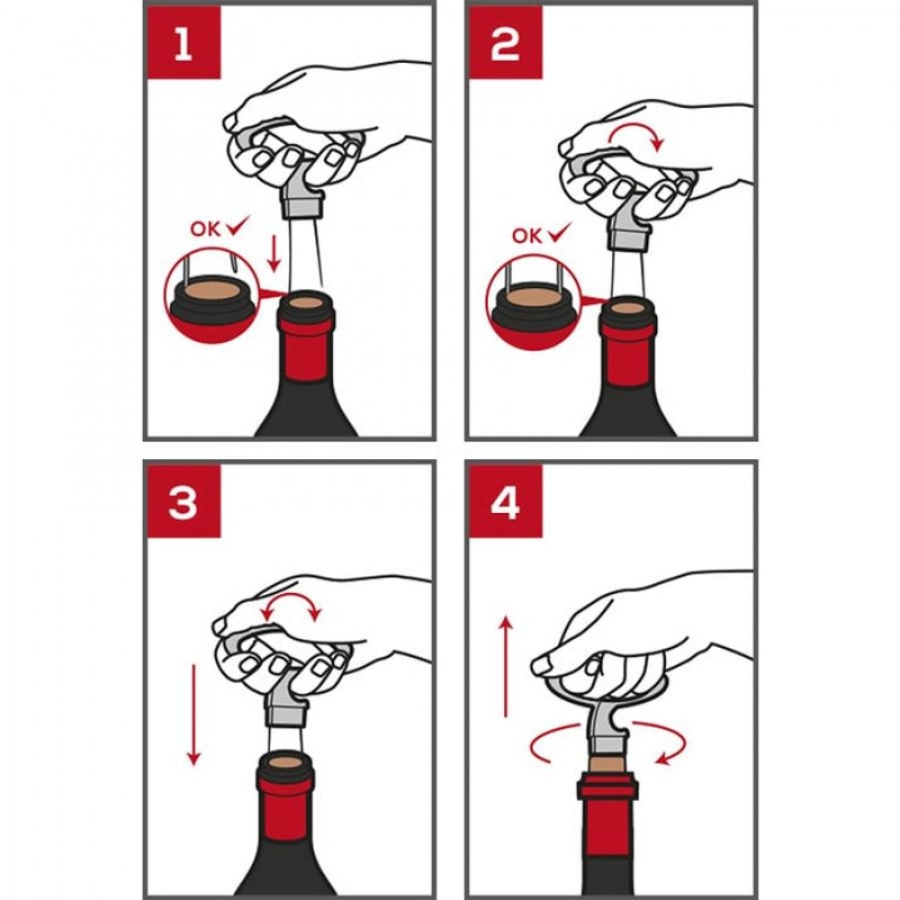 Peugeot Mathus kétkéses bornyitó, bazalt