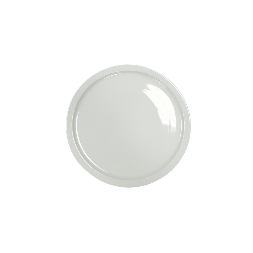 Milan porcelán pizzatányér, peremes, 31 cm