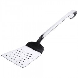 Perforált lapátkanál - 166-os széria, 11 x 11 cm-es fejjel, 26 cm-es nyéllel