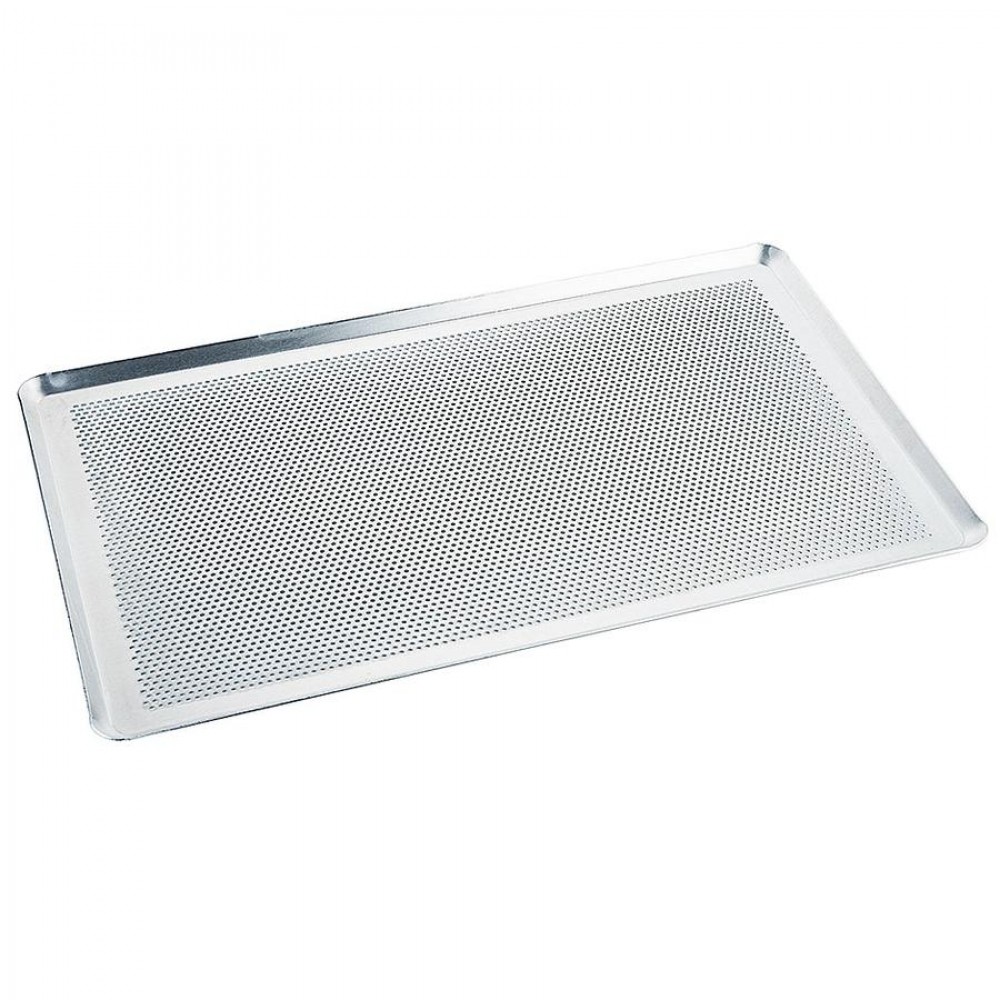 Perforált sütőlemez alumíniumból, 4725-ös széria - 53 x 32,5 cm