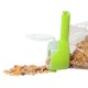 Frissen tartó zacskólezáró csipesz, zöld, 14 cm