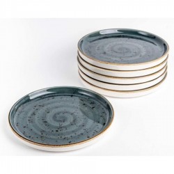 6 db Arando vegan lapostányér 21 cm