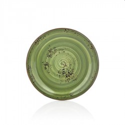 Green Harmony lapos couvert tányér 15 cm