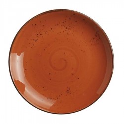 6 db Dahlia lapostányér 24 cm