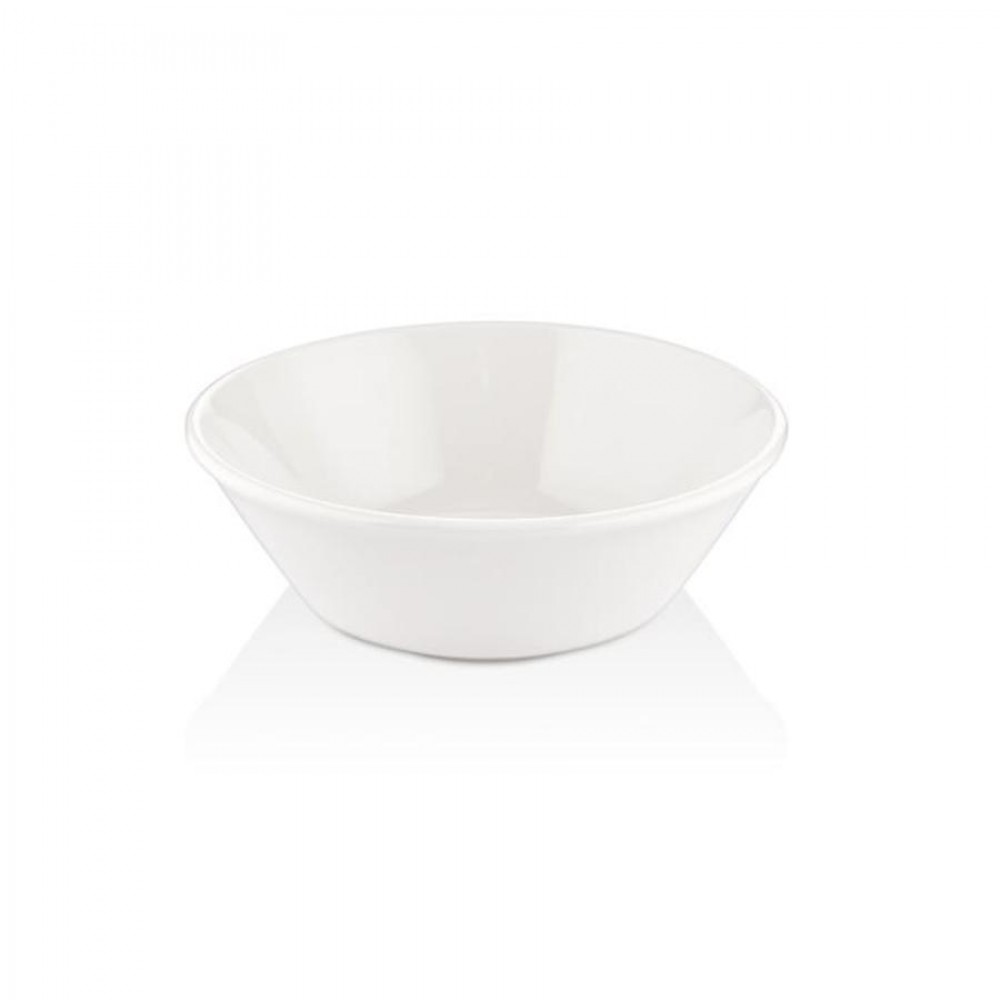 Smooth vegan mélytálka 14 cm, fehér