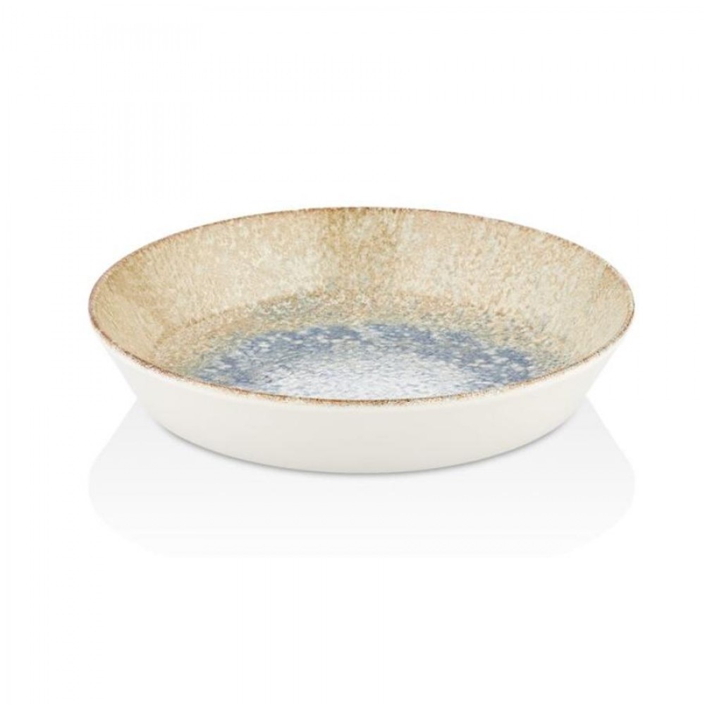 Smooth vegan tál 14,5 cm, sárga - kék