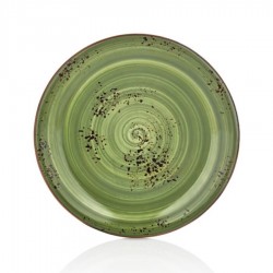 Green Harmony lapos desszerttányér 19 cm