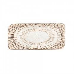 Legna szögletes tányér 24 x 15 cm