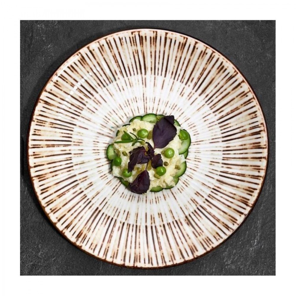 Legna lapos desszerttányér 19 cm