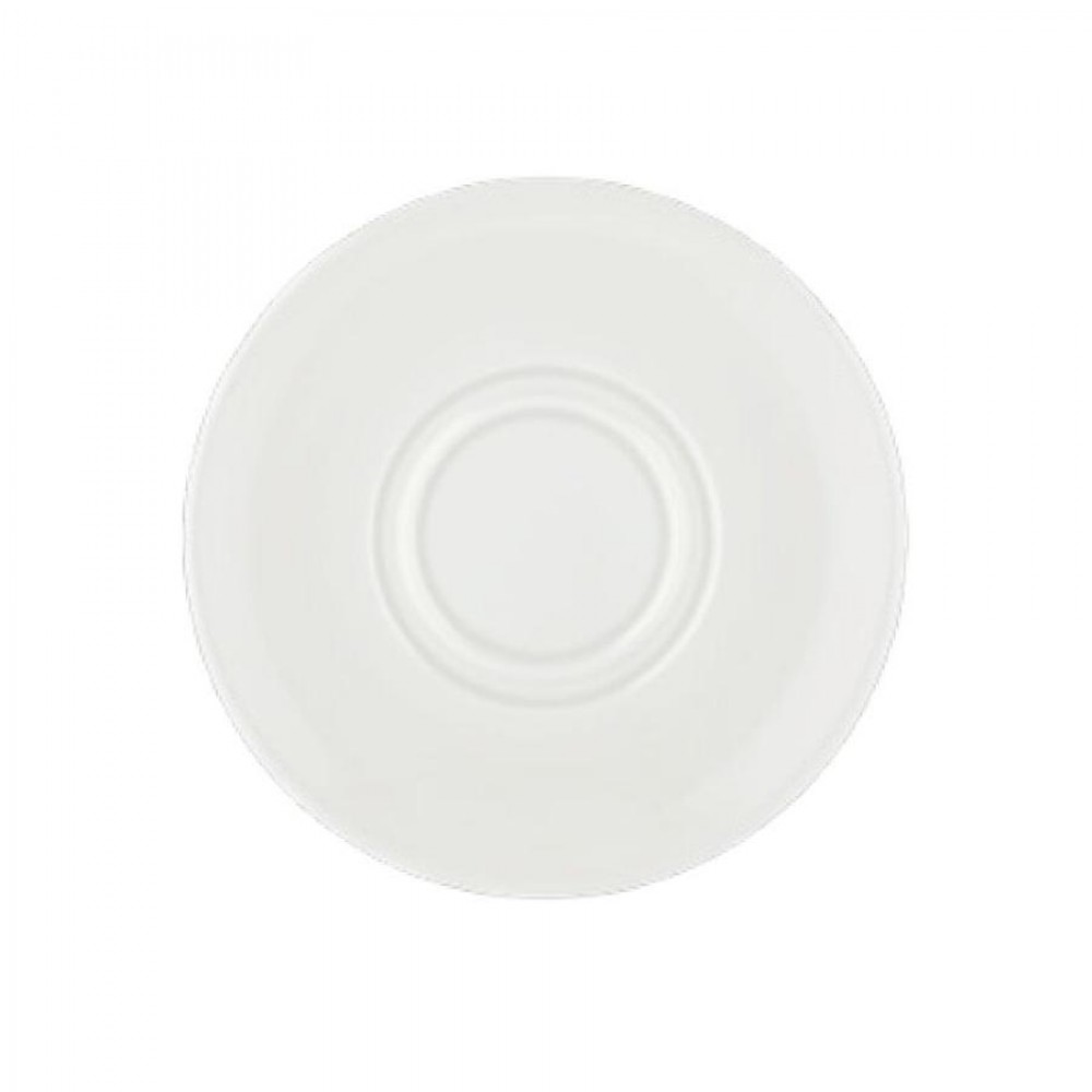 By bone fehér fülnélküli levescsésze alj 19 cm