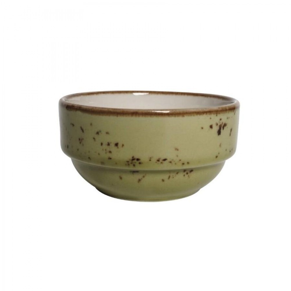 Olive fülnélküli levescsésze 0,3 L