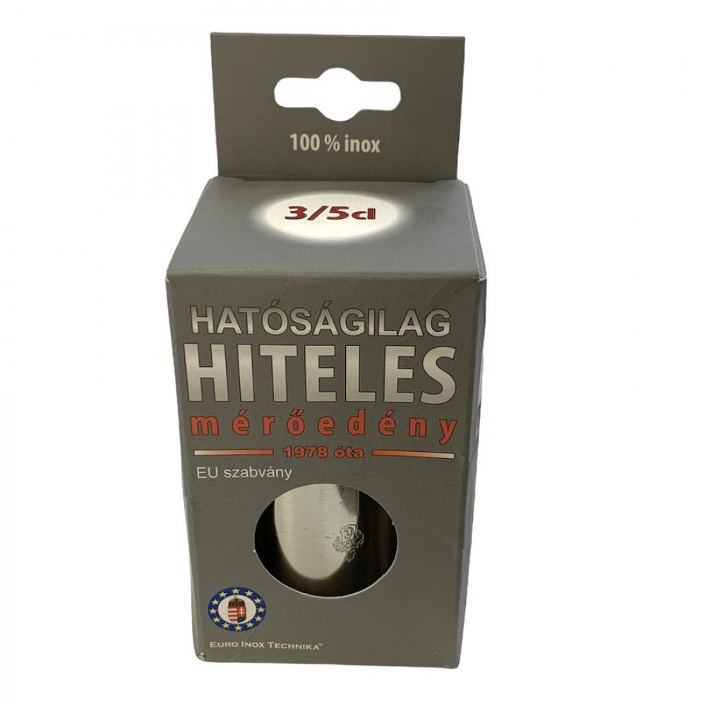 Hiteles fordítós italmérce 3 és 5 cl