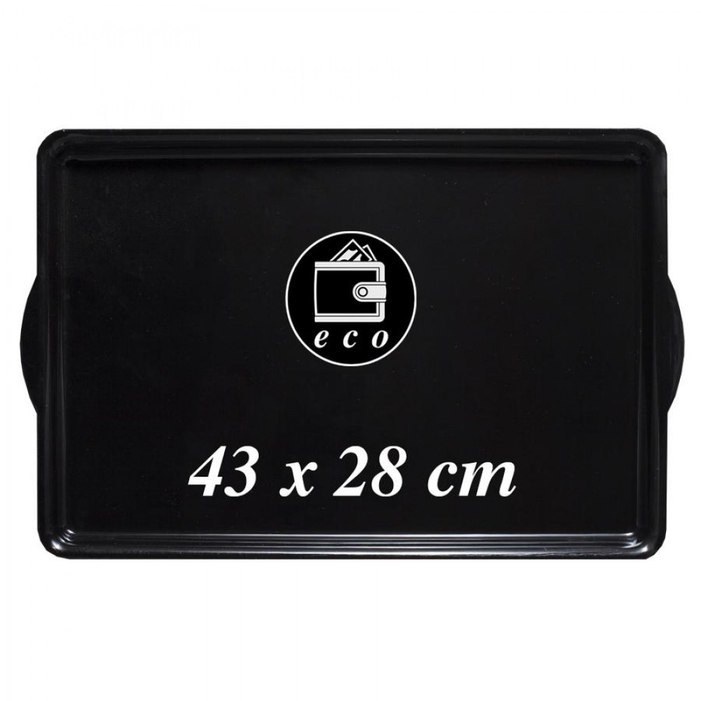 ECO önkiszolgáló tálca 43 x 28 cm * fekete