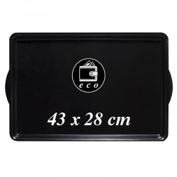 ECO önkiszolgáló tálca 43 x 28 cm * fekete