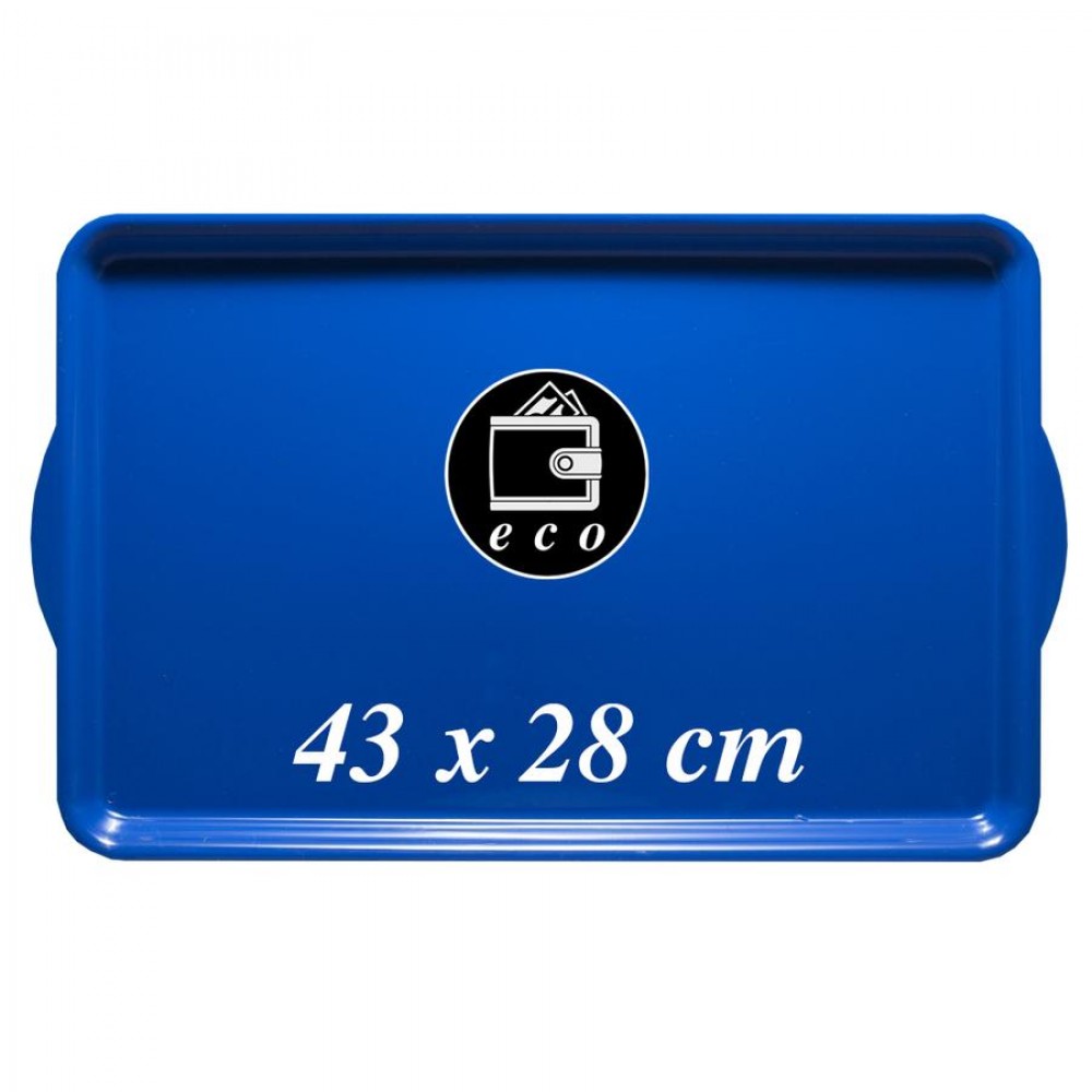 ECO önkiszolgáló tálca 43 x 28 cm * kék