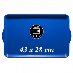 ECO önkiszolgáló tálca 43 x 28 cm * kék