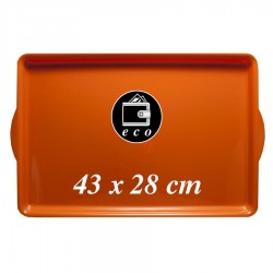 ECO önkiszolgáló tálca 43 x 28 cm * narancs