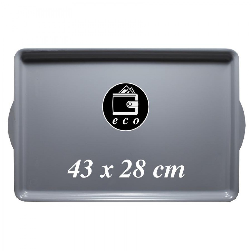 ECO önkiszolgáló tálca 43 x 28 cm * szürke