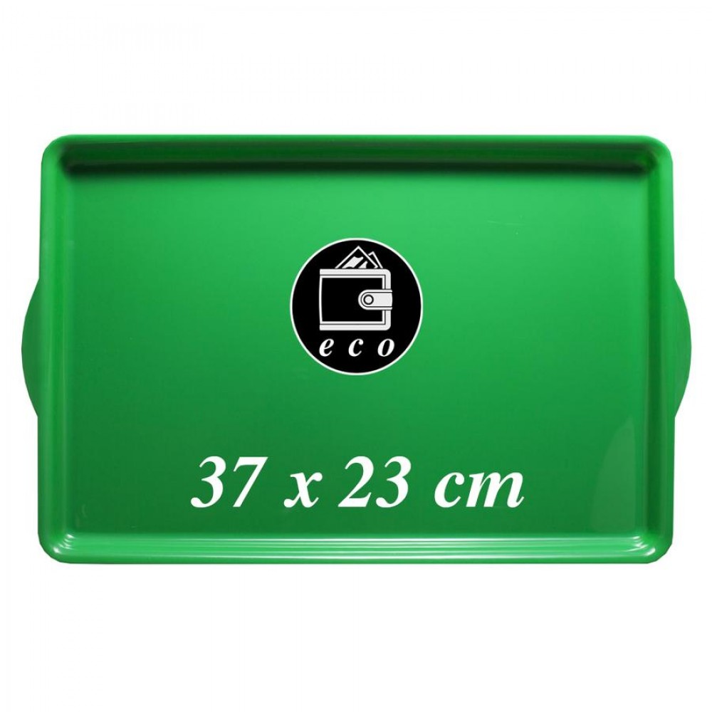 ECO önkiszolgáló tálca 37 x 23 cm * zöld