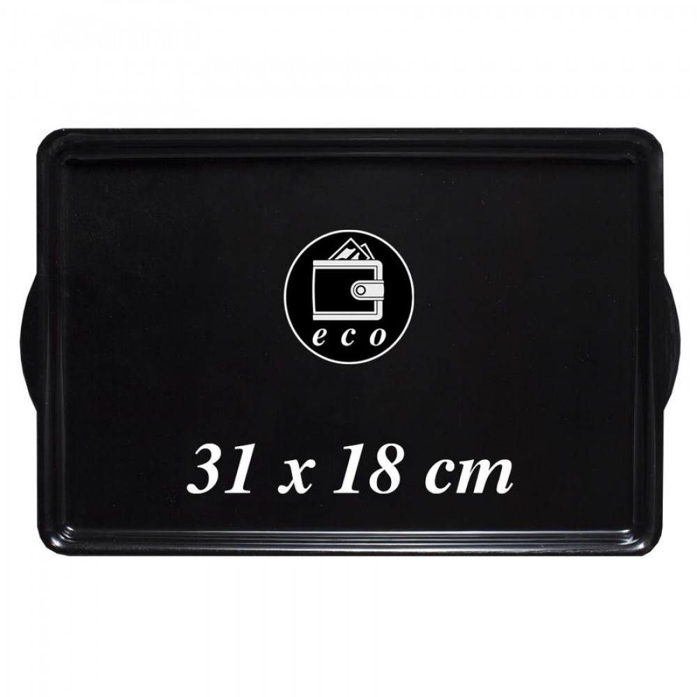 ECO önkiszolgáló tálca 31 x 18 cm * fekete