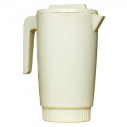 Menza kancsó, fedővel 2 L,  bézs