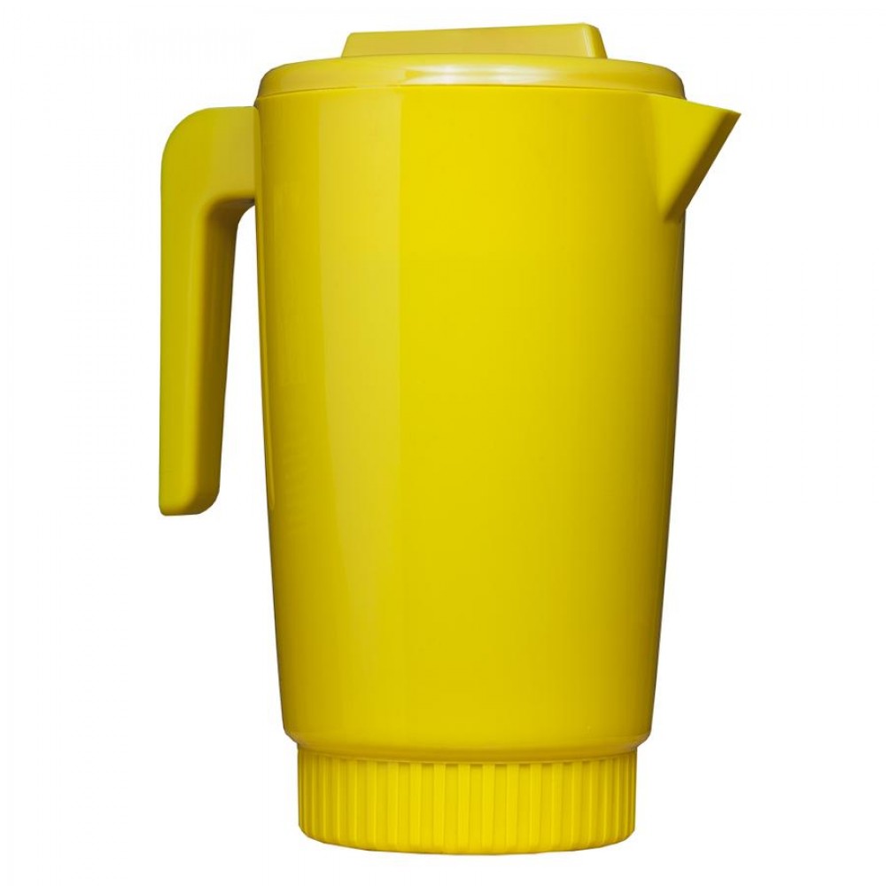 Menza kancsó, fedővel 2 L, sárga