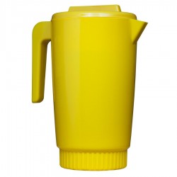 Menza kancsó, fedővel 2 L, sárga