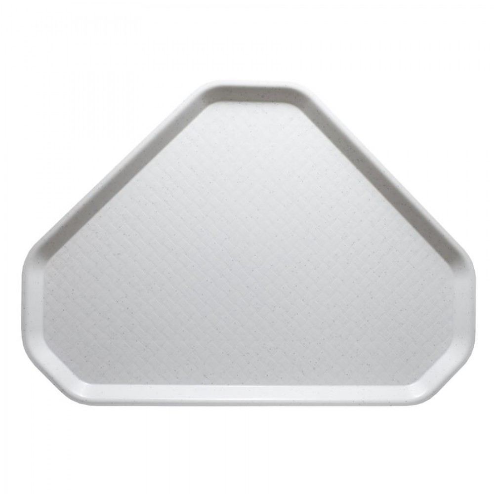 Trapéz önkiszolgáló tálca 48 x 34 cm * fehér