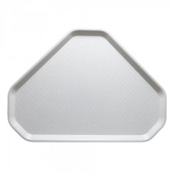 Trapéz önkiszolgáló tálca 48 x 34 cm * fehér