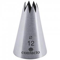 Csillag csővég 12 mm