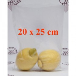 Élelmiszeres tasak 20 x 25 cm 100 db