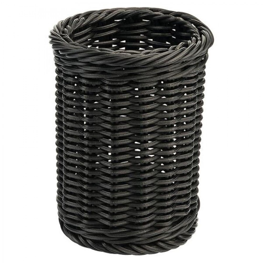 Evőeszköz kosár 15 x 12 cm fekete * mosható *