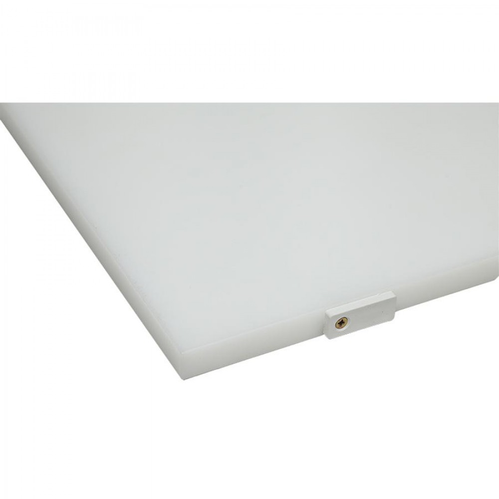 Vágólap * fehér * 50 x 30 x 1,5 cm * ütköző fülekkel