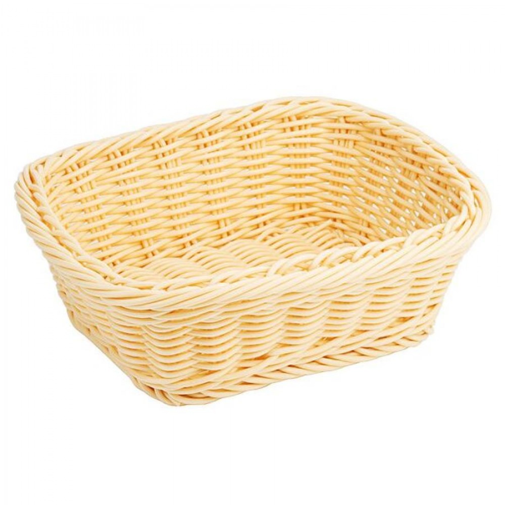 Kenyérkosár - 4785-ös széria - 23 x 18,5 cm natúr - MOSHATÓ