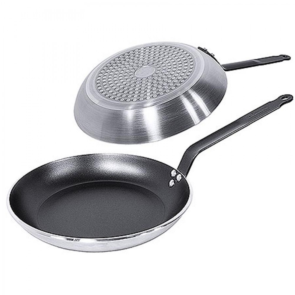 De Buyer alumínium serpenyő, tapadásmentes bevonattal 24 cm * INDUKCIÓS *