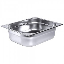 GN 1/2-es edény 100 mm mély, 6,1 L, 325 x 265 x 100 mm