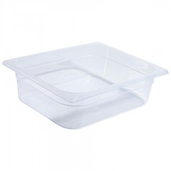 GN 1/2-es edény polipropilénből 100 mm mély, 6 L