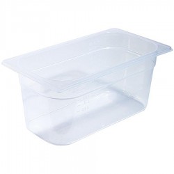 GN 1/3-os edény polipropilénből 150 mm mély, 5,5 L