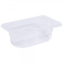 GN 1/9-es edény polipropilénből 65 mm mély, 0,5 L