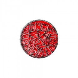 Sütikiszúró 613-as széria, 26 darabos betűformák