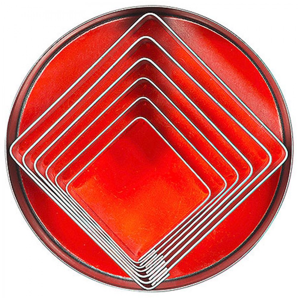 Sütikiszúró 615-ös széria, 6 darabos négyzetformák