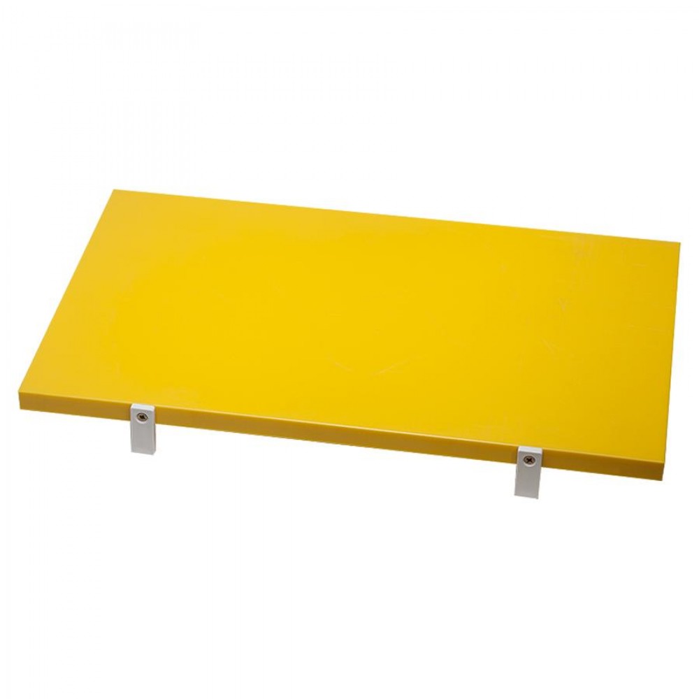 Vágólap * sárga * 40 x 30 x 1,5 cm * ütköző fülekkel